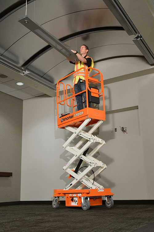 SNORKEL Mini Saxlift S3010P Ahern Denmark